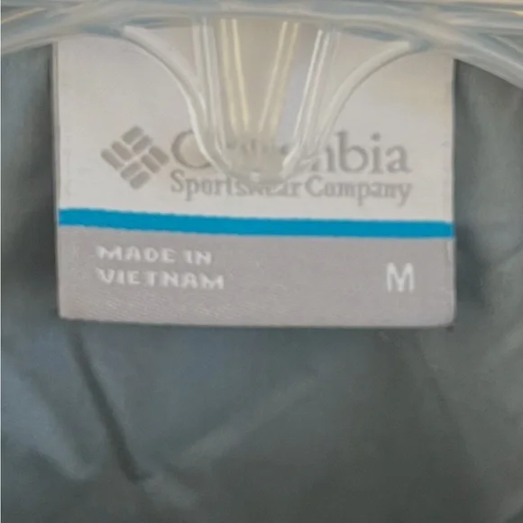 Columbia Windbreaker Medium Women’s Balck Lightweight Jacket pockets hooded - Picture 13 of 13